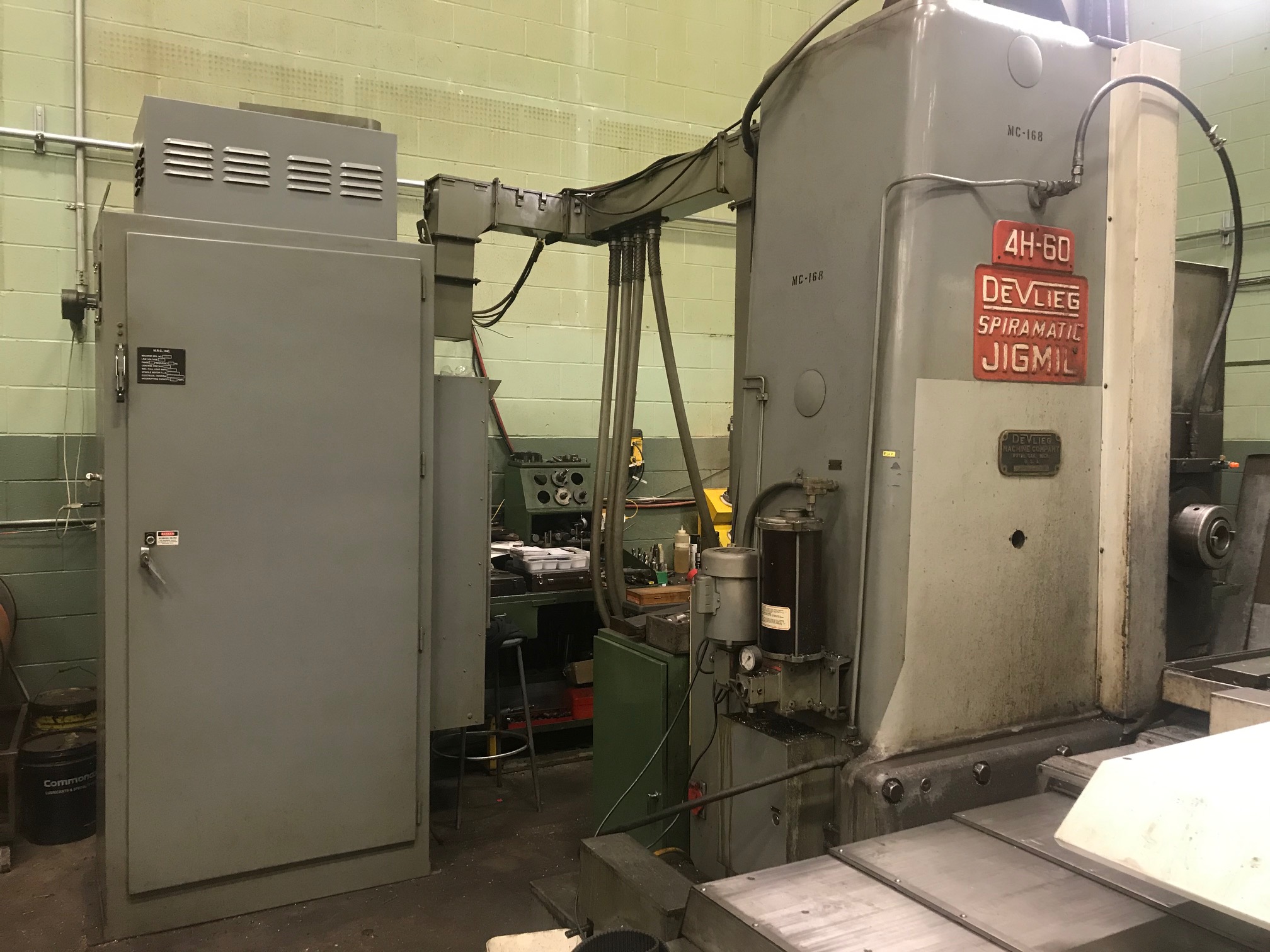 Devlieg 4H-60 CNC Jig Mill, Machine ID: 8194